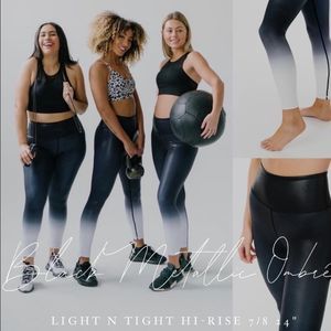 𝅺zyia active womens ombré tights EUC worn once sz 12